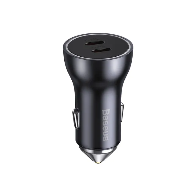 baseus-dual-usb-c-car-charger-60w image 1