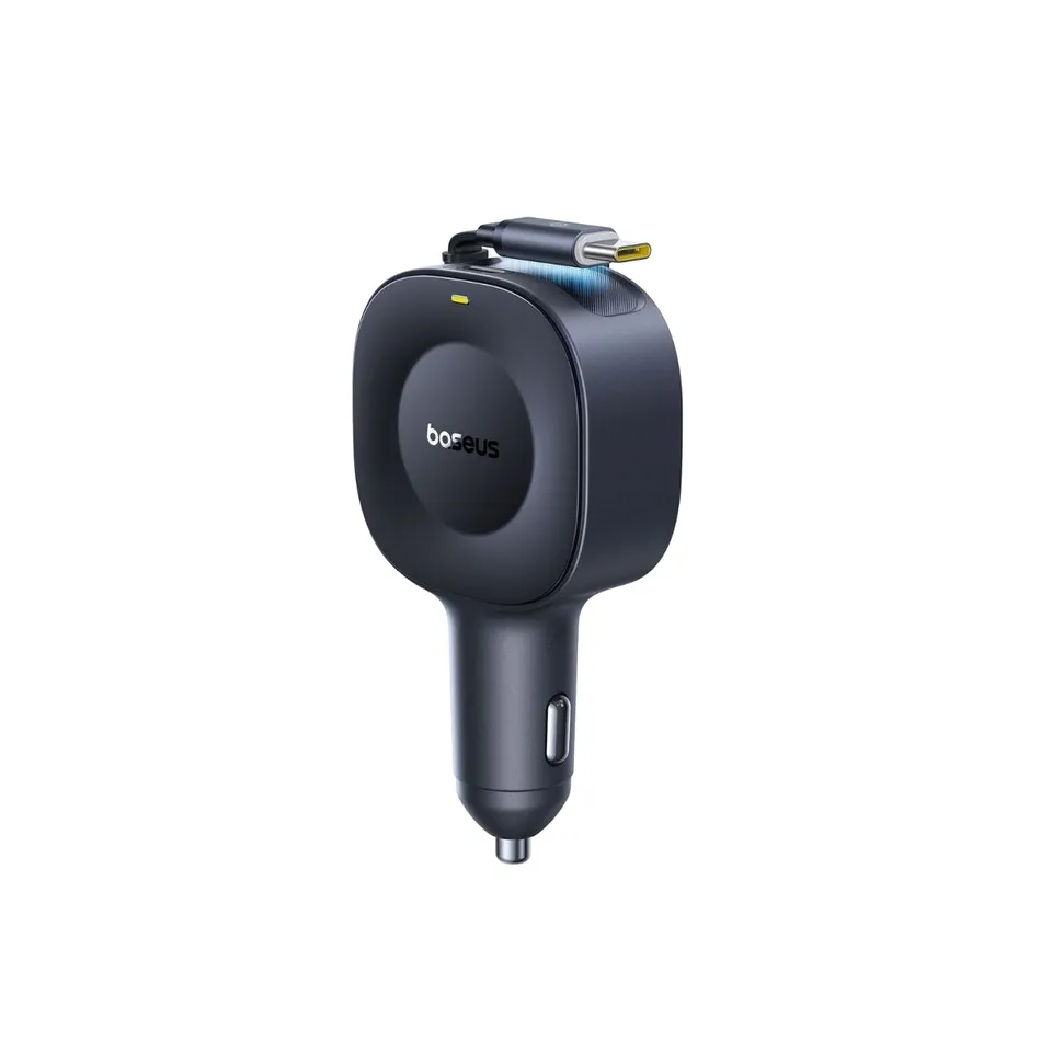 baseus-primetrip-vr2-car-charger-with-retractable-cable-usb-c-to-usb-c-60w image 1