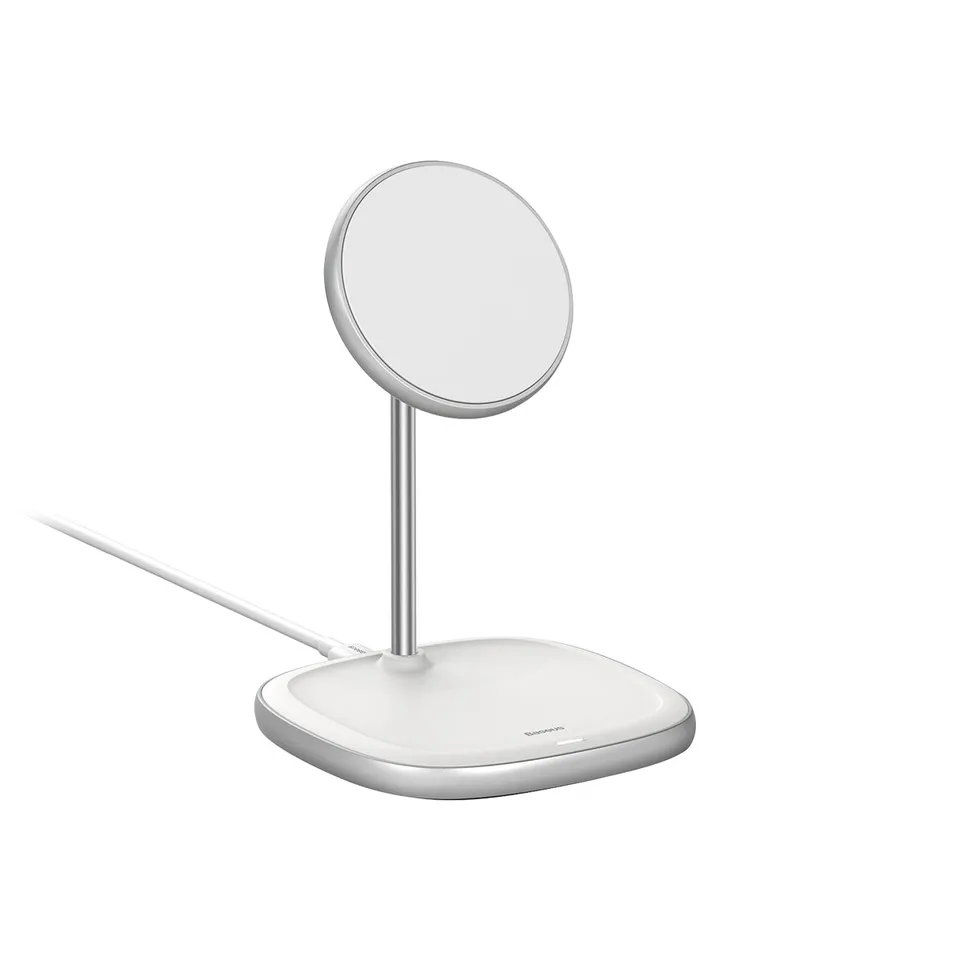 baseus-swan-magsafe-charger-stand-wireless-charging-15w image 1