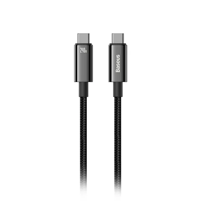 baseus-usb-c-fast-charging-cable-240w-with-pd-3-1-and-usb4-40gbps image 1
