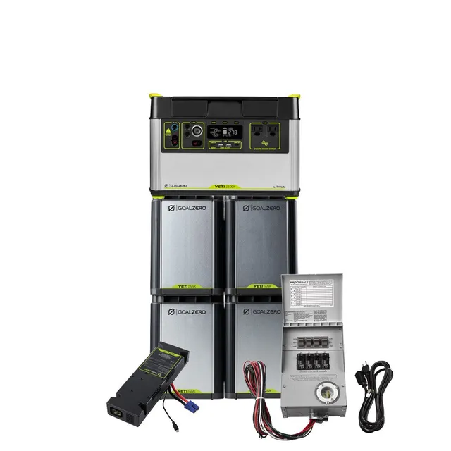 goal-zero-yeti-1500x-6300wh-home-backup-system-with-4-yeti-tanks-and-home-integr image 1