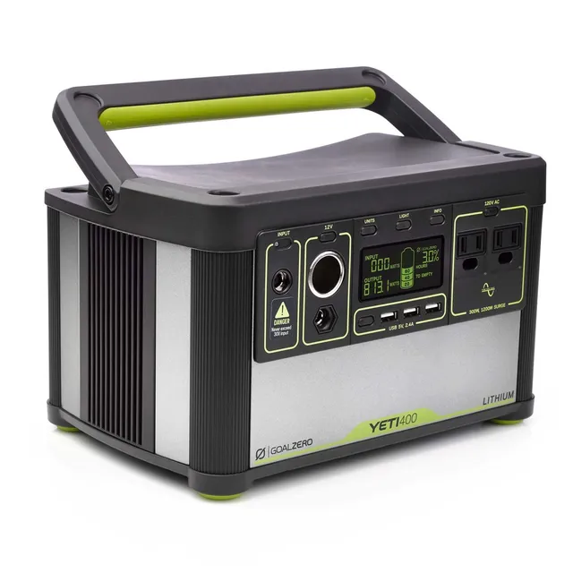 goal-zero-yeti-400-lithium-portable-power-station-open-box image 1