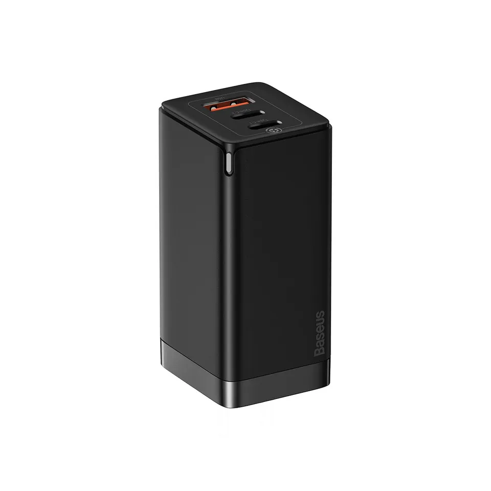baseus-gan2-65w-3-port-usb-c-fast-wall-charger image 1