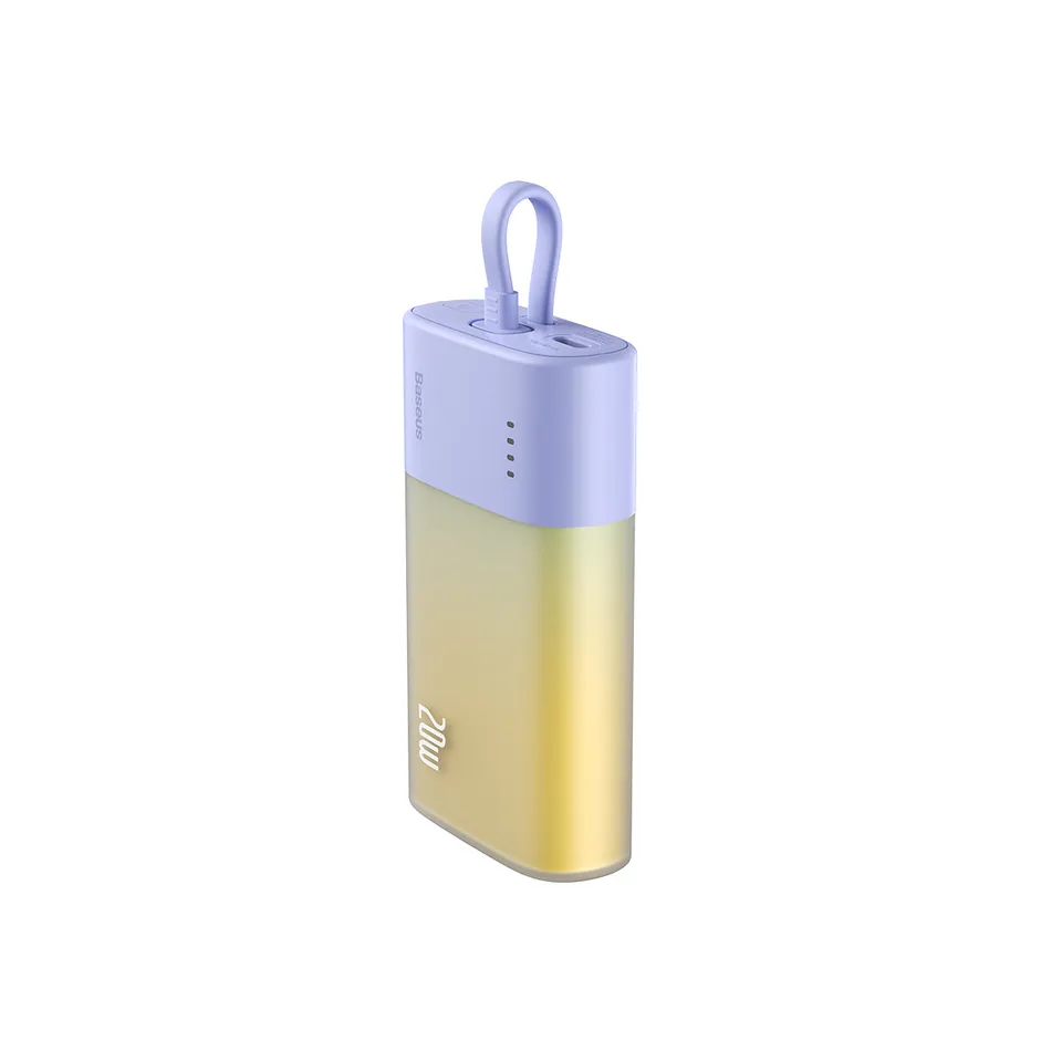 baseus-popsicle-usb-c-power-bank-20w-5200mah-built-in-cable-compact-and-travel-f image 1