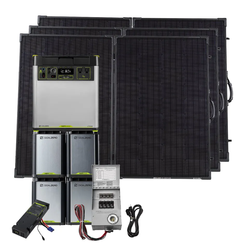 goal-zero-10800wh-home-backup-solar-generator-kit image 1