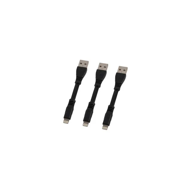 goal-zero-three-pack-usb-to-lightning-4-inch-cable-apple-ios-devices image 1