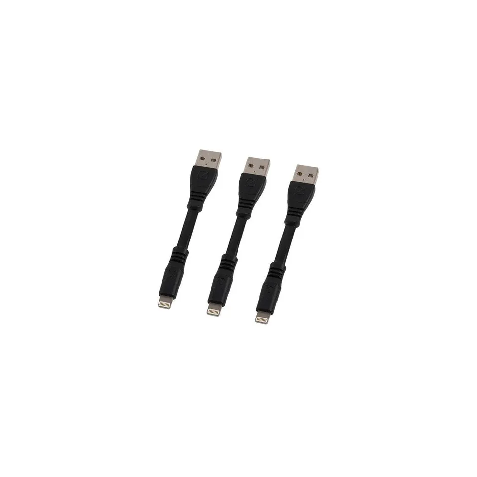 goal-zero-three-pack-usb-to-lightning-4-inch-cable-apple-ios-devices image 1
