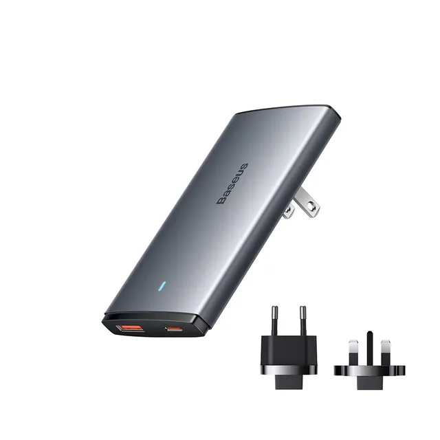 baseus-gan5-pro-65w-usb-c-travel-adapter-with-us-uk-eu-plugs image 1