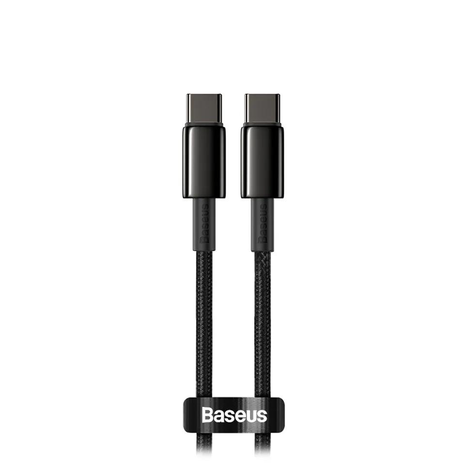 baseus-usb-c-to-usb-c-cable-100w-premium-braided-charging-cord image 1