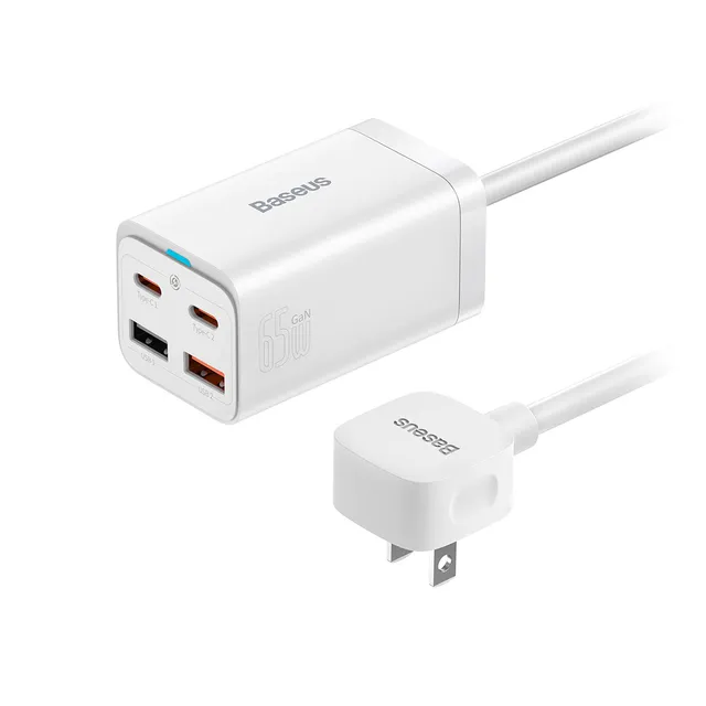 baseus-gan3-pro-65w-4-port-desktop-charger image 1