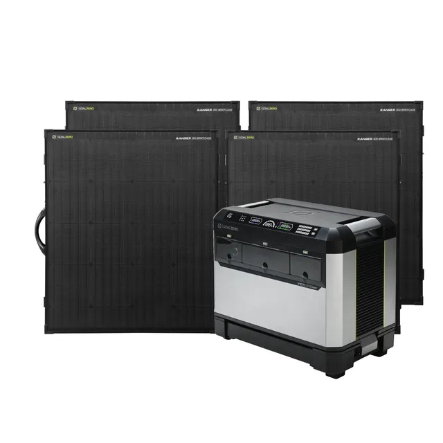 goal-zero-yeti-pro-4000-4-ranger-300-bc-solar-generator-kit image 1