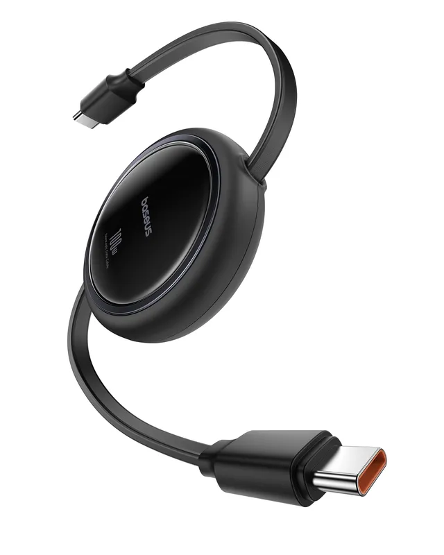 baseus-100w-retractable-usb-c-to-usb-c-cable-4-stage-length-preset-5a-fast-charg image 1