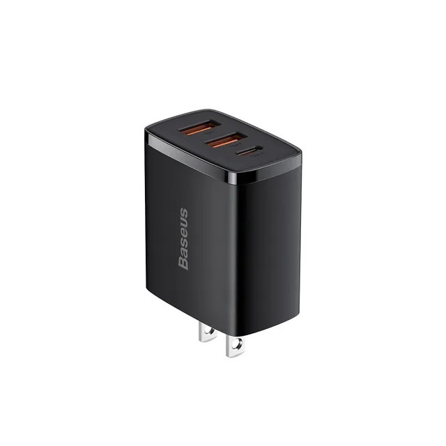 baseus-compact-3-port-30w-fast-charger-with-power-delivery image 1