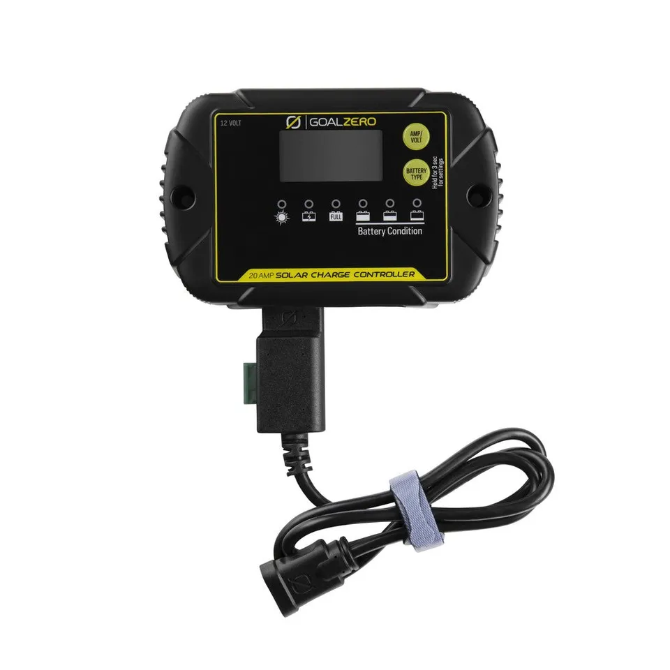 goal-zero-20-amp-charge-controller-with-led-screen-and-ip65-rating image 1