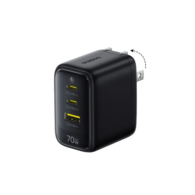 baseus-enerfill-fe22-gan6-70w-fast-charger-2c-u image 1