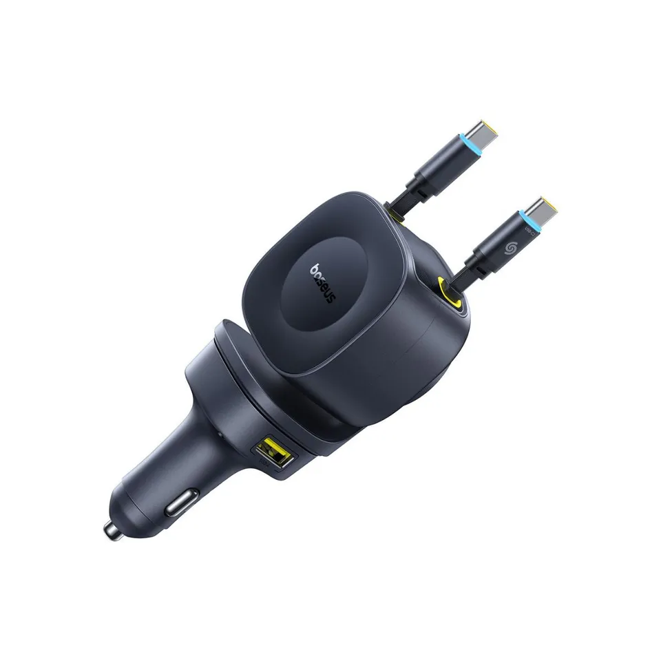baseus-primetrip-vr2-max-car-charger-with-retractable-cable-163w image 1