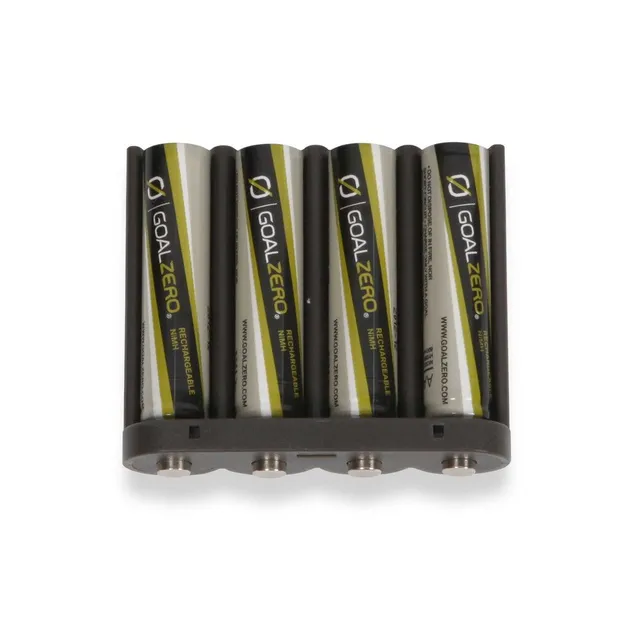 goal-zero-aaa-rechargeable-batteries-4-pack-with-guide-10-plus-adapter-nimh-800m image 1