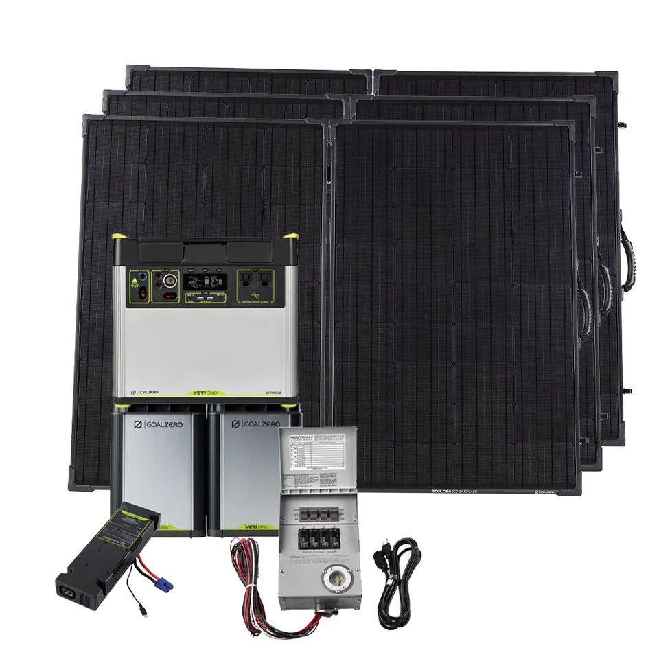 goal-zero-5400wh-home-backup-solar-generator-kit image 1
