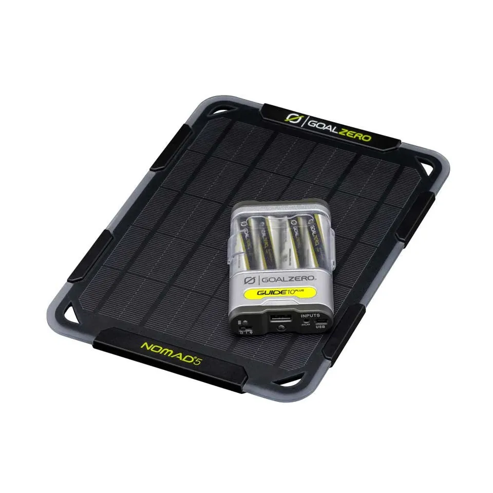goal-zero-nomad-5-guide-10-plus-solar-kit image 1