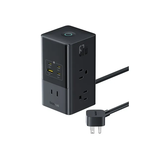 baseus-enerfill-fd11-power-strip-6ac-1u-3c-67w image 1