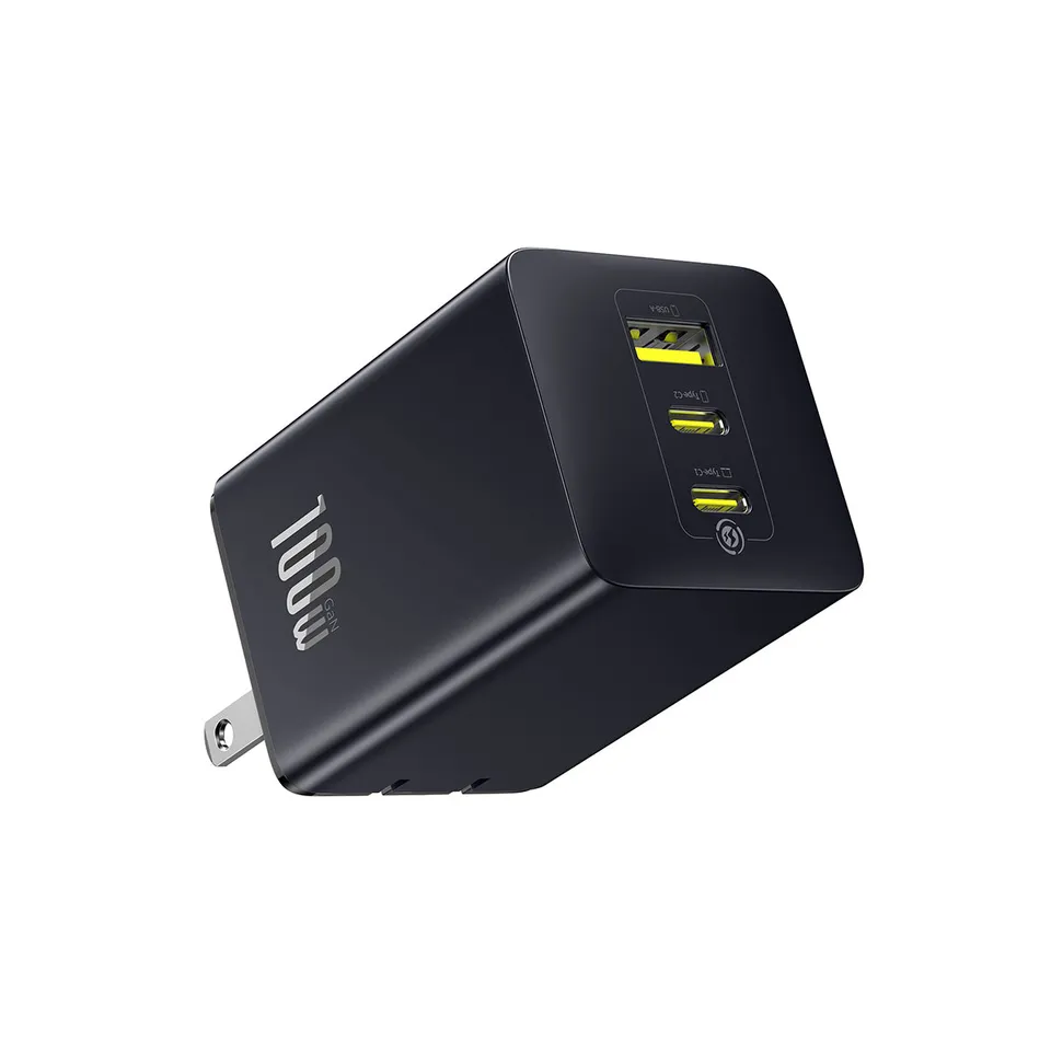 baseus-enerfill-fe11-100w-3-port-usb-c-fast-charger image 1