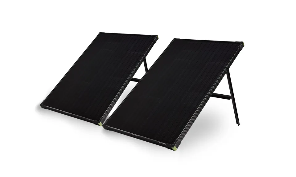 goal-zero-2-boulder-100-mountable-solar-panel-bundle-200w-with-combiner-extensio image 1