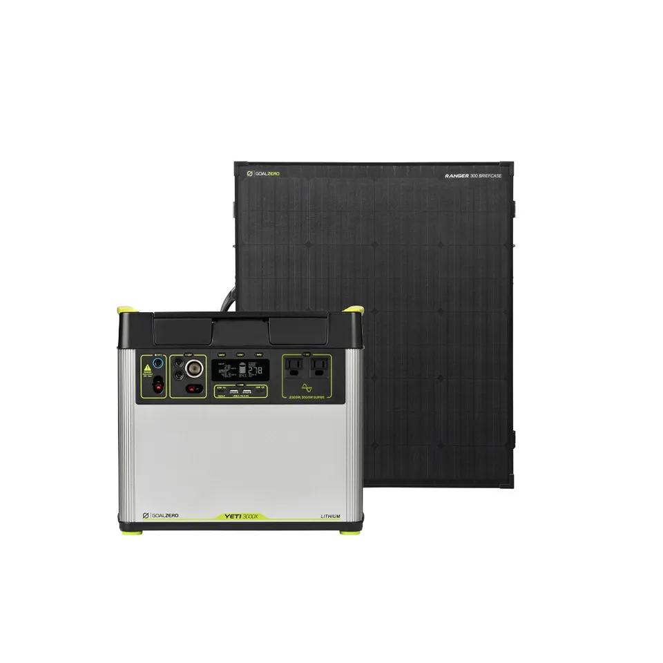 goal-zero-yeti-3000x-ranger-300-briefcase-solar-generator image 1