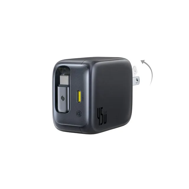 baseus-enercore-cj11-fast-charger-with-retractable-cable-2c-45w image 1