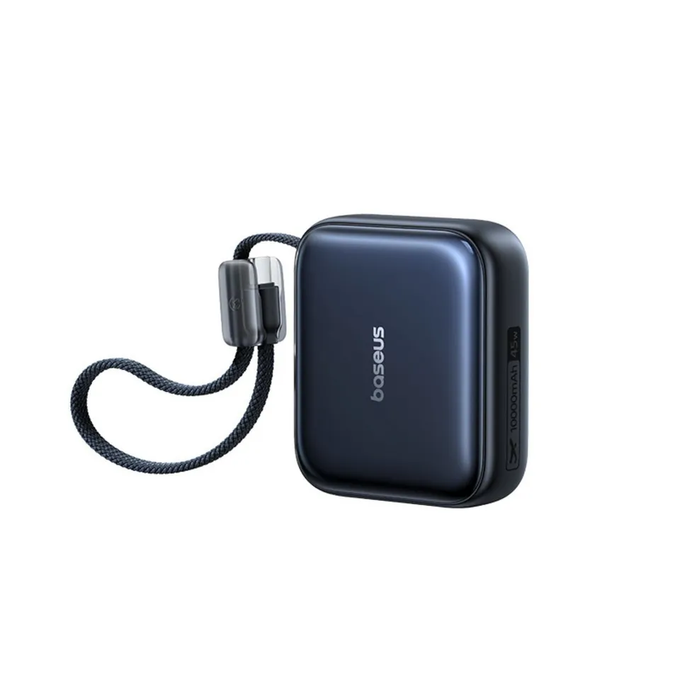 baseus-picogo-ac22-ultra-mini-power-bank-with-built-in-cable-10000mah-45w image 1