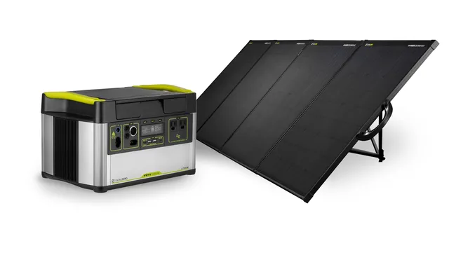 goal-zero-yeti-1000-core-ranger-300-bc-solar-generator-kit image 1