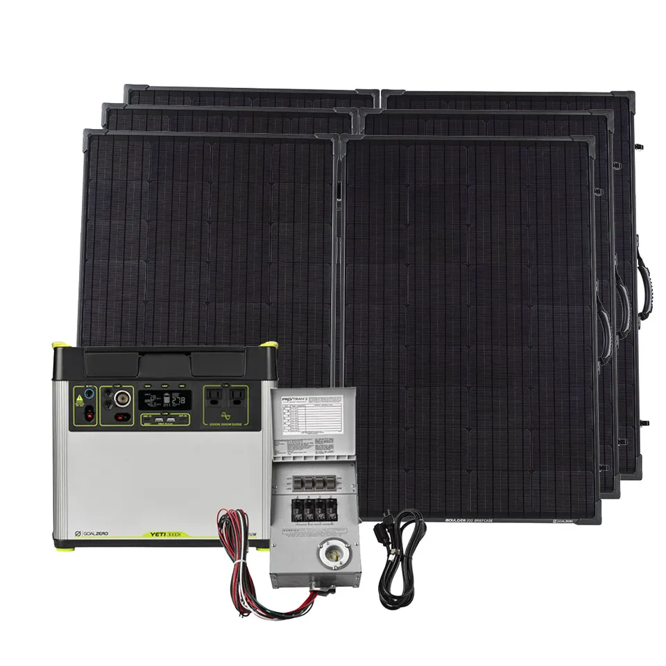 goal-zero-3000wh-home-backup-solar-generator-kit image 1