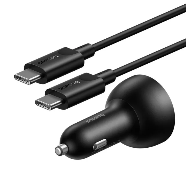 baseus-multi-port-fast-charge-car-charger-c-c-u-152-5w-set image 1