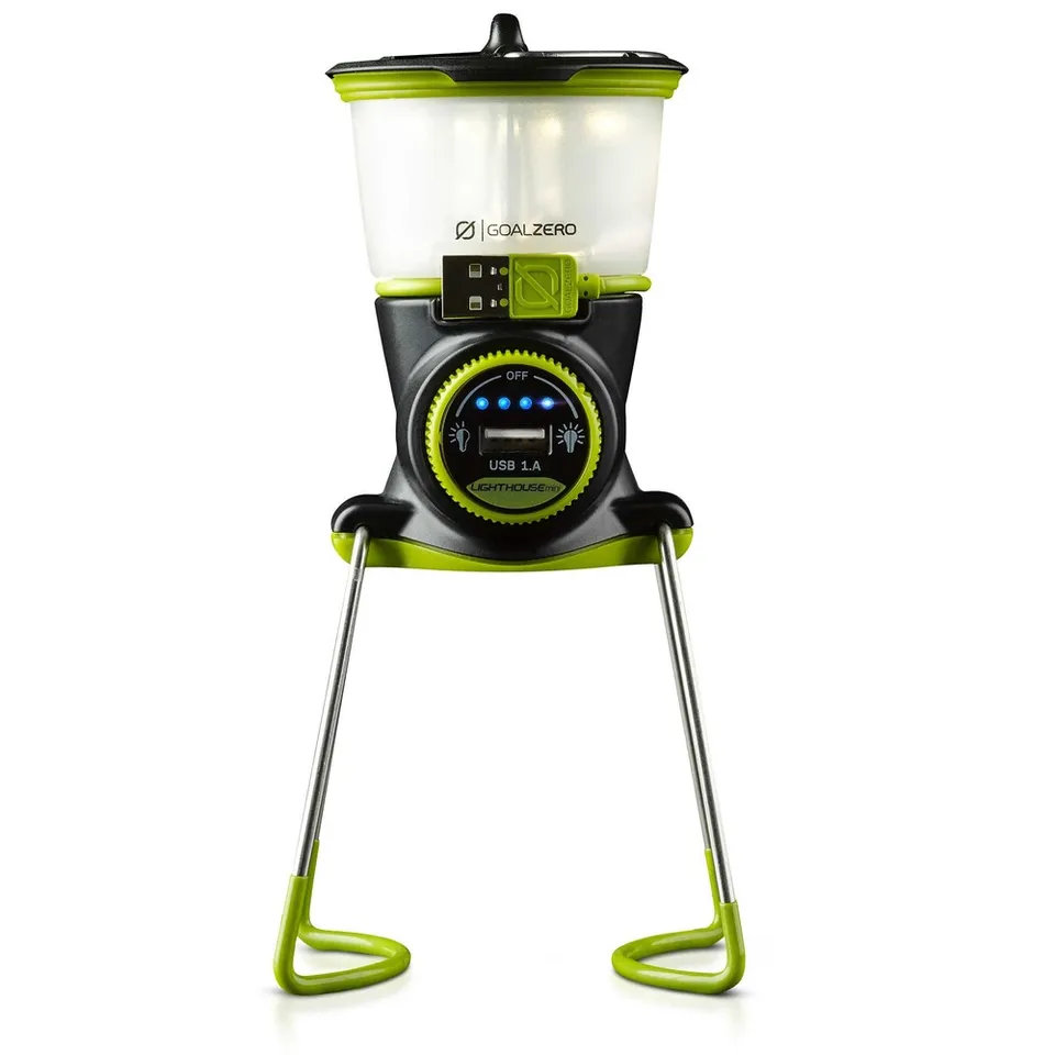goal-zero-lighthouse-mini-lantern-with-usb-power-hub-rechargeable-dimmable-500-h image 1