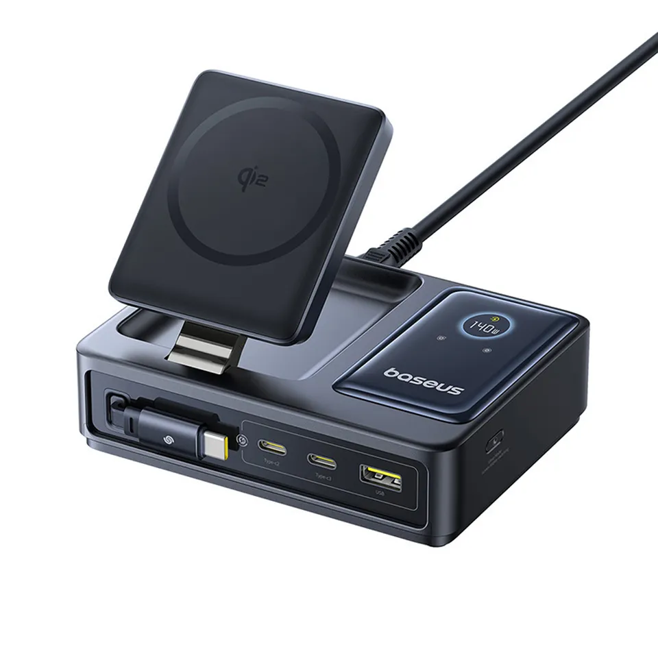 baseus-nomos-5-in-1-desktop-charger-qi2-140w image 1