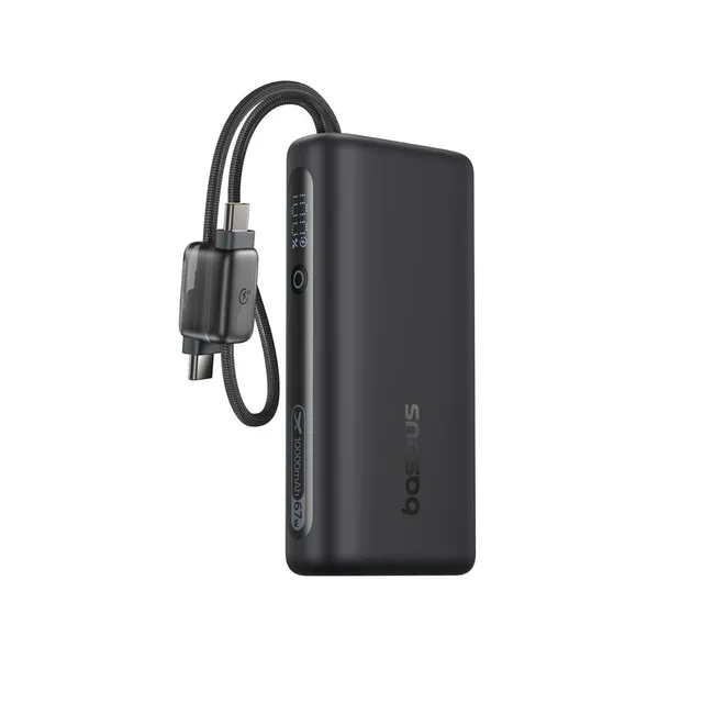 baseus-enerfill-fc41-67w-10000mah-power-bank-with-dual-built-in-cables-and-smart image 1