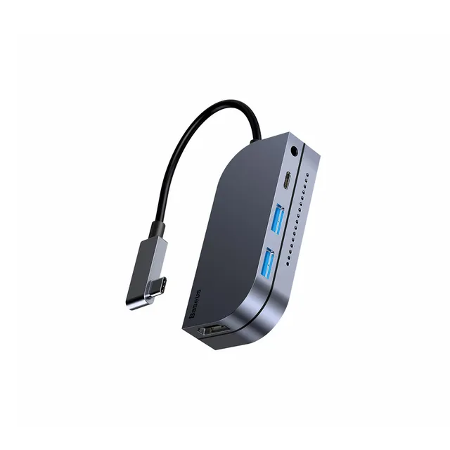 baseus-6-in-1-usb-c-hub-for-ipad-pro-air-4k-hdmi-sd-tf-card-reader image 1