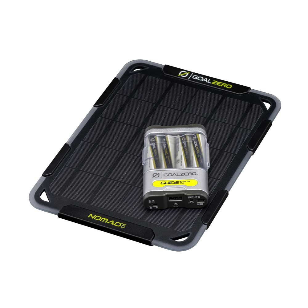 goal-zero-nomad-5-guide-10-plus-solar-kit image 1