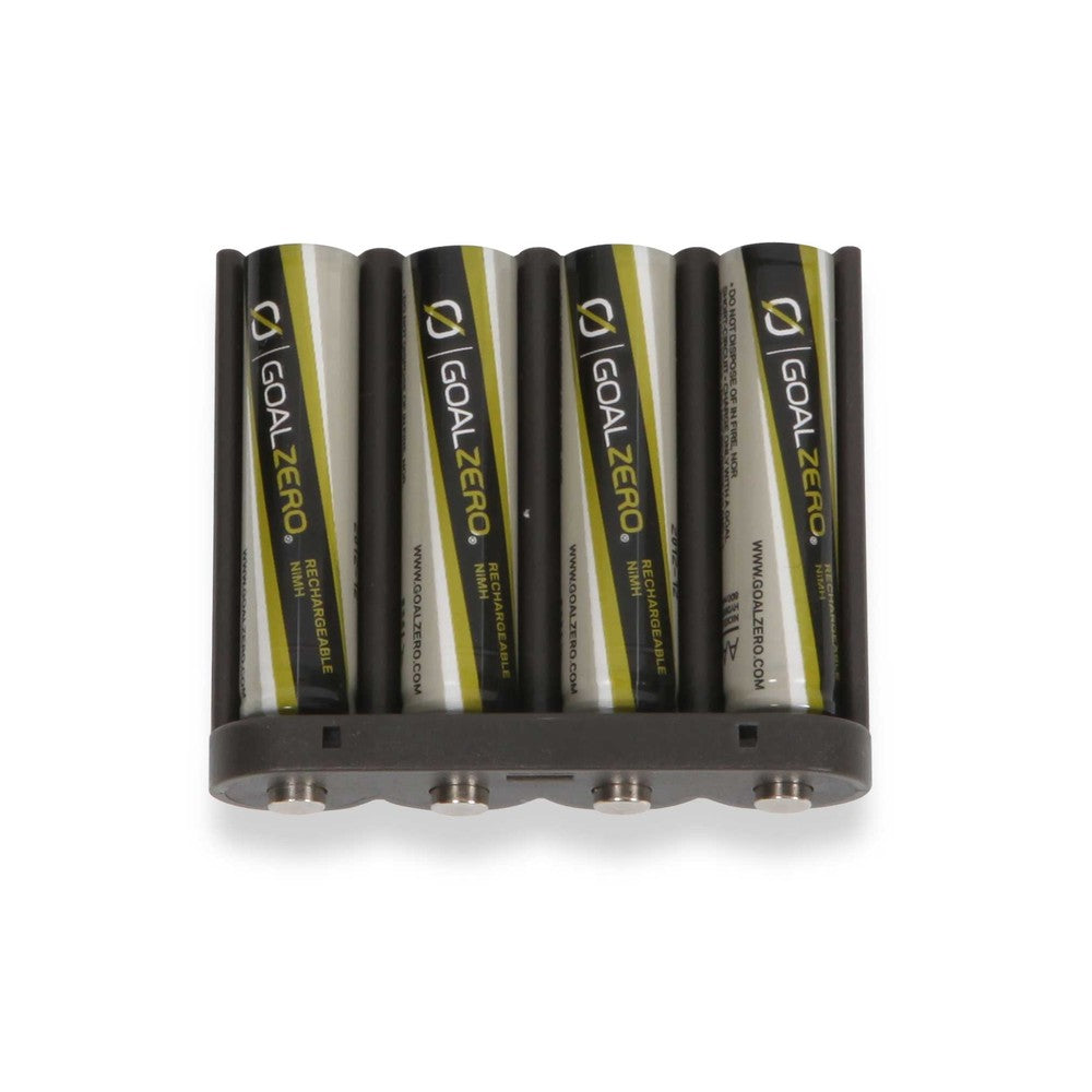 goal-zero-aaa-rechargeable-batteries-4-pack-with-guide-10-plus-adapter-nimh-800m image 1