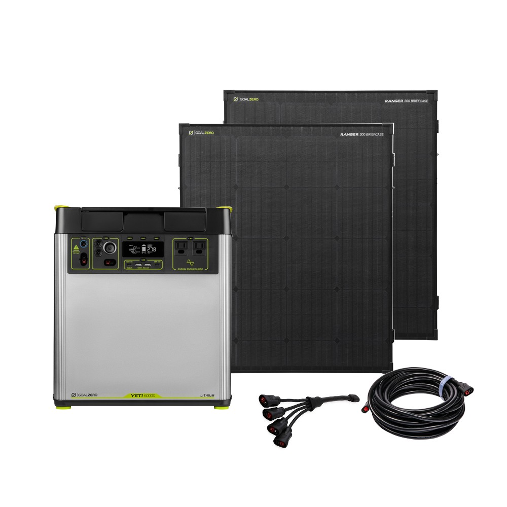 goal-zero-yeti-6000x-2-ranger-300-briefcase-solar-generator-kit image 1