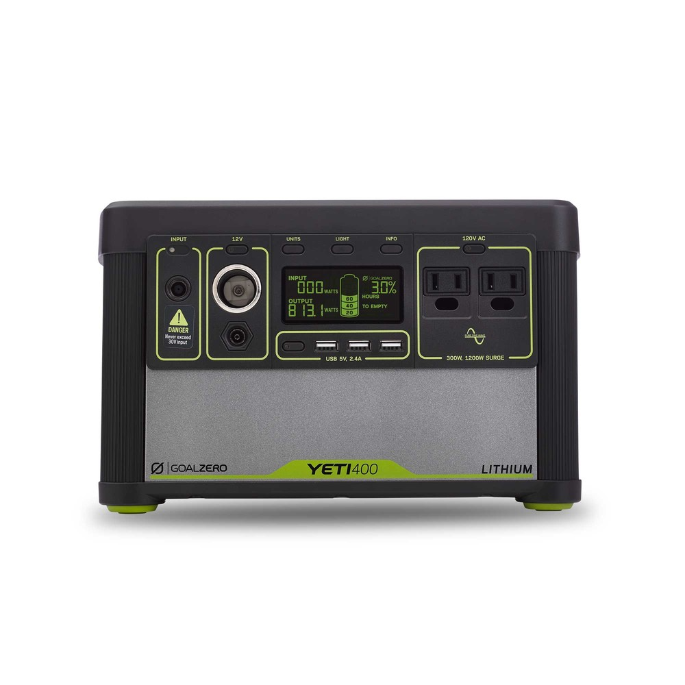 goal-zero-yeti-400-lithium-portable-power-station-open-box image 4