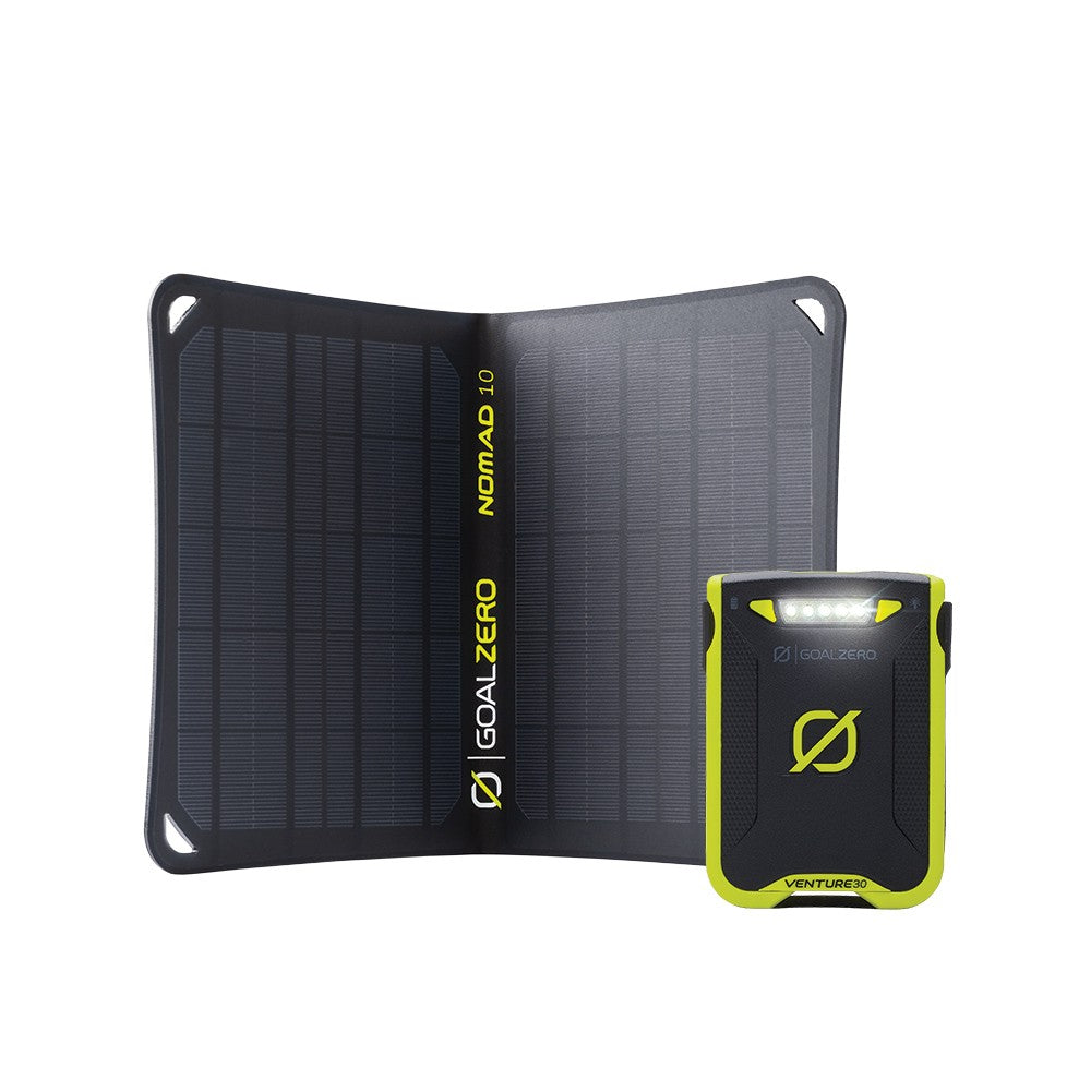 goal-zero-nomad-10-venture-30-solar-kit image 1