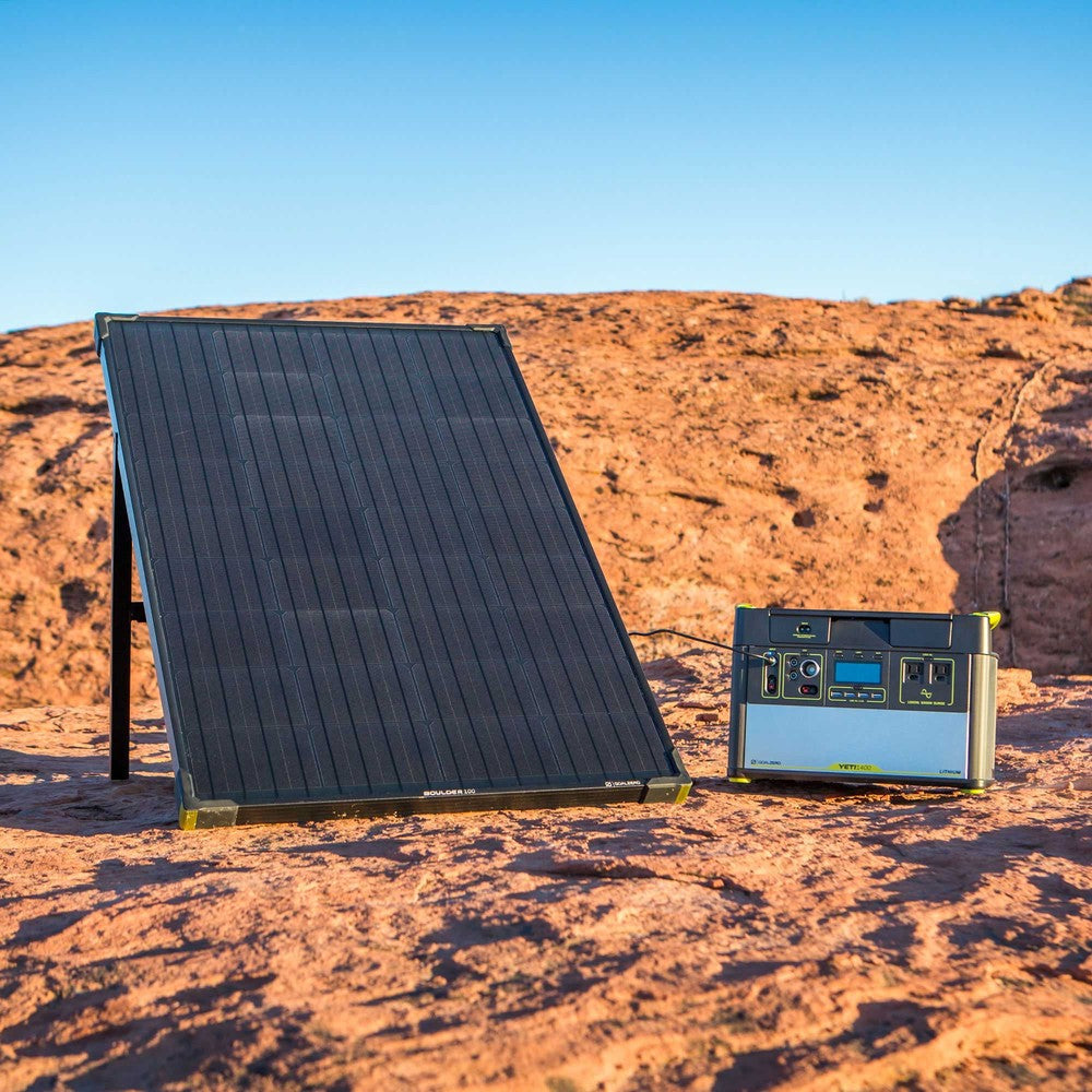 goal-zero-2-boulder-100-mountable-solar-panel-bundle-200w-with-combiner-extensio image 8