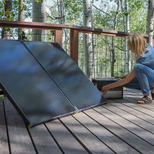 goal-zero-boulder-200-solar-panel-4-panel-bundle-open-box image 7