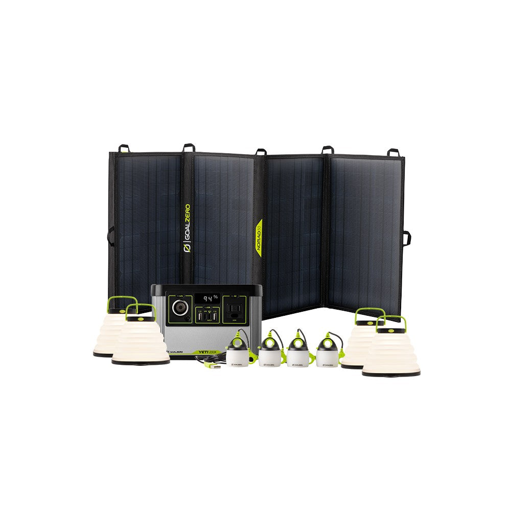 goal-zero-yeti-200x-nomad-50-lights-portable-power-station-kit image 1