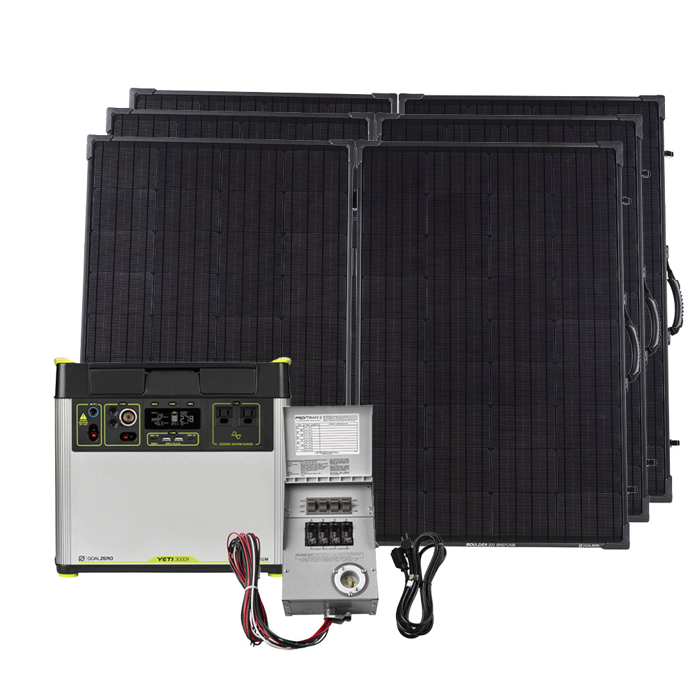 goal-zero-3000wh-home-backup-solar-generator-kit image 1