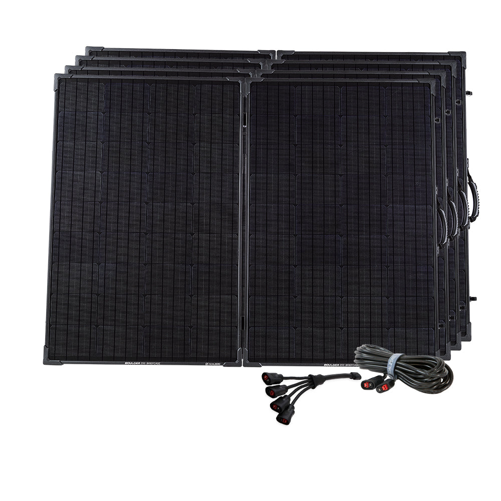 goal-zero-boulder-200-solar-panel-4-panel-bundle-open-box image 1