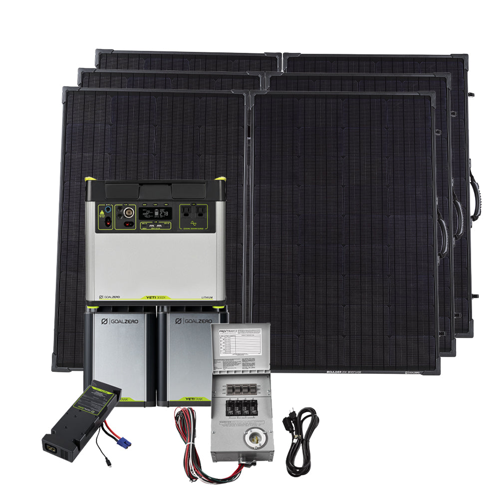 goal-zero-5400wh-home-backup-solar-generator-kit image 1