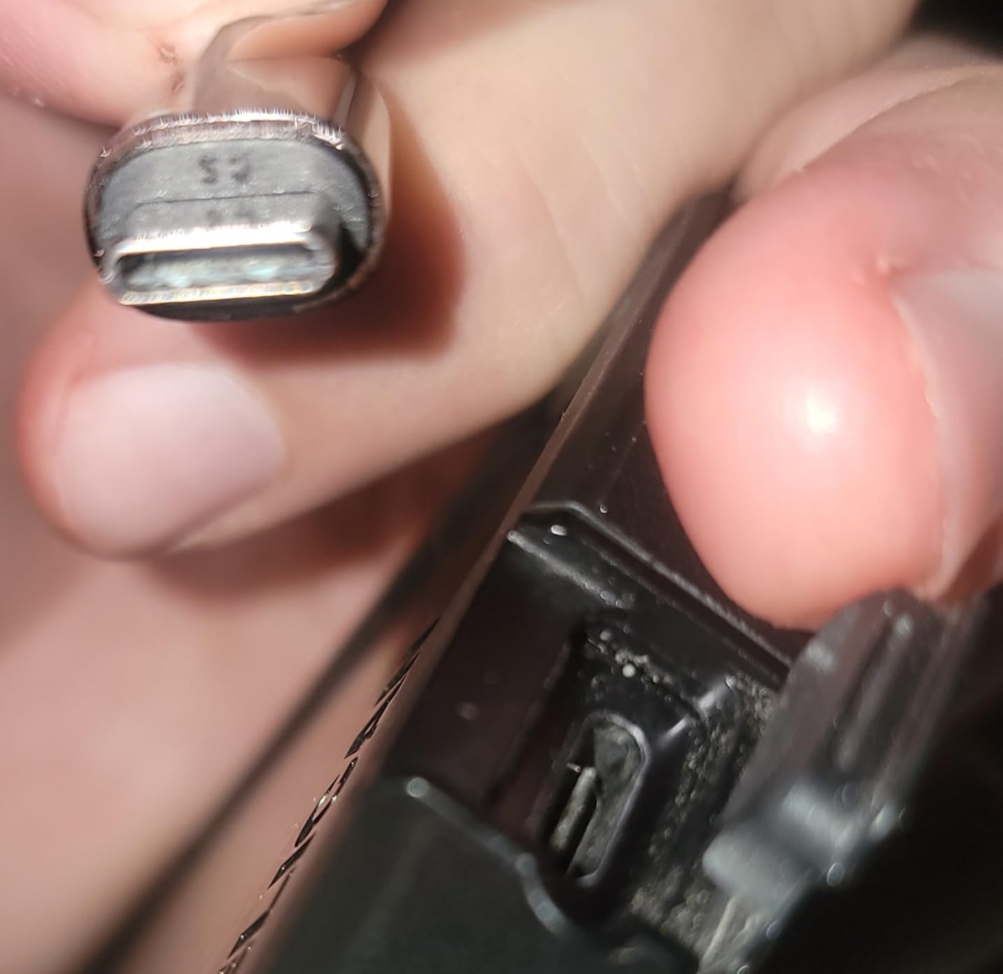 Solid cable, but a bit stiff