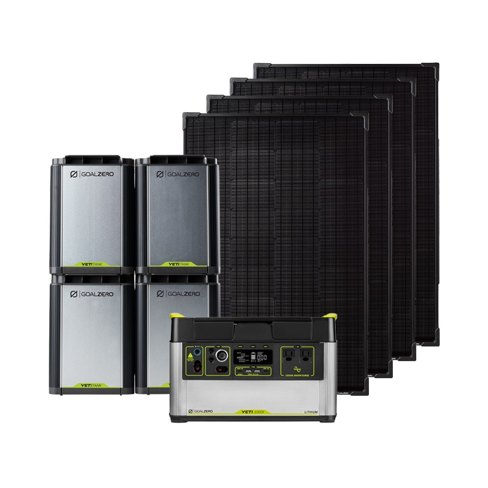 goal-zero-yeti-1000x-tank-expansion-solar-generator-kit-4x-boulder-100-panels-4- image 1