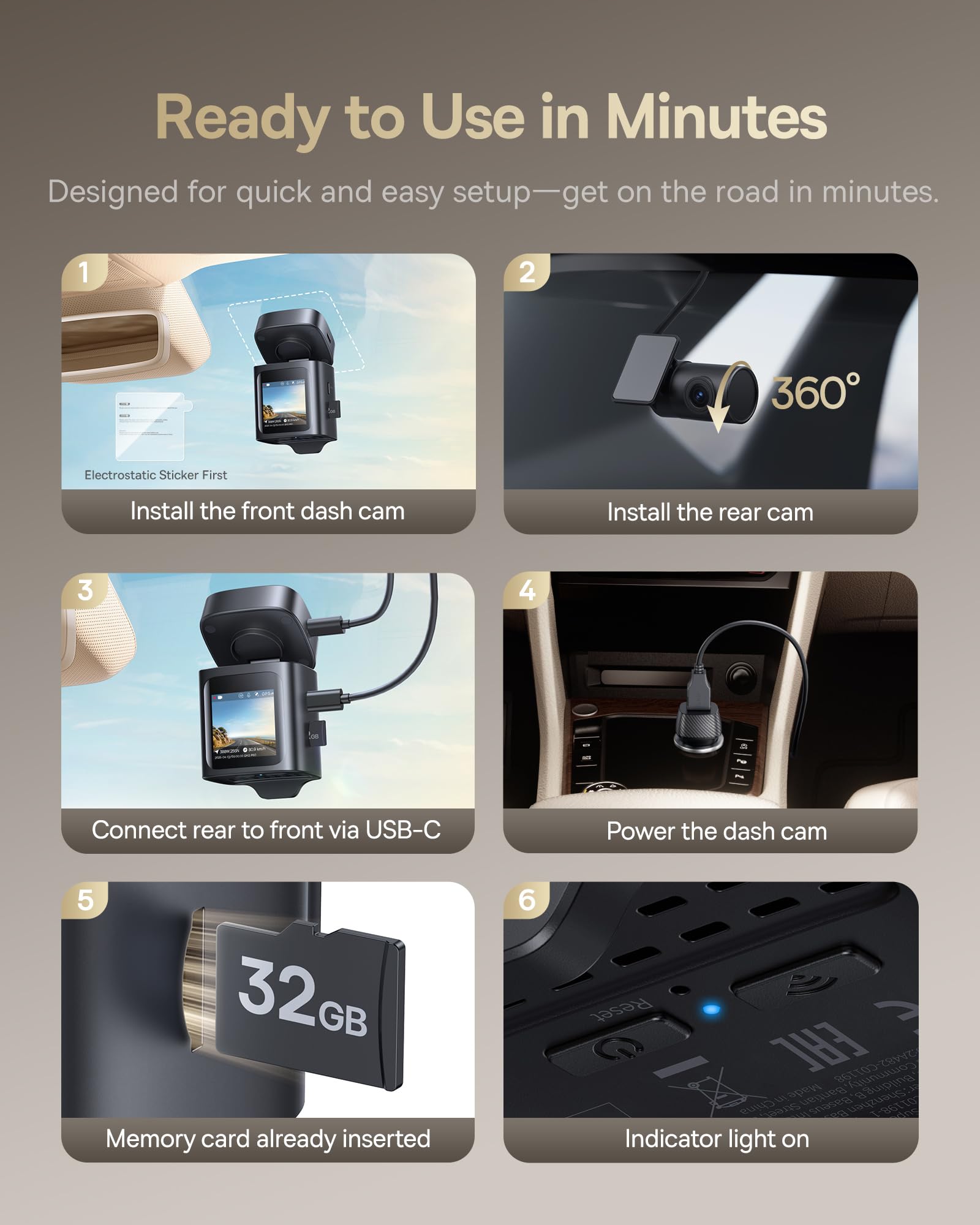 baseus-vd1-pro-solar-dash-cam-front-and-rear-4k-1080p-with-parking-mode image 8